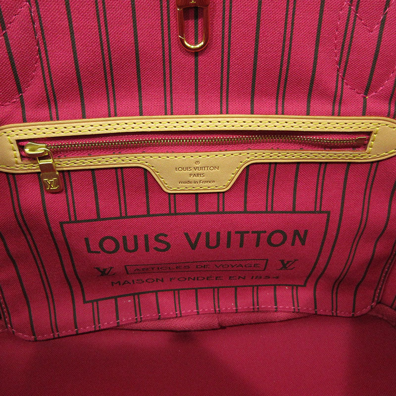 Louis Vuitton Monogram Neverfull PM Tote Bag M41245 Brown