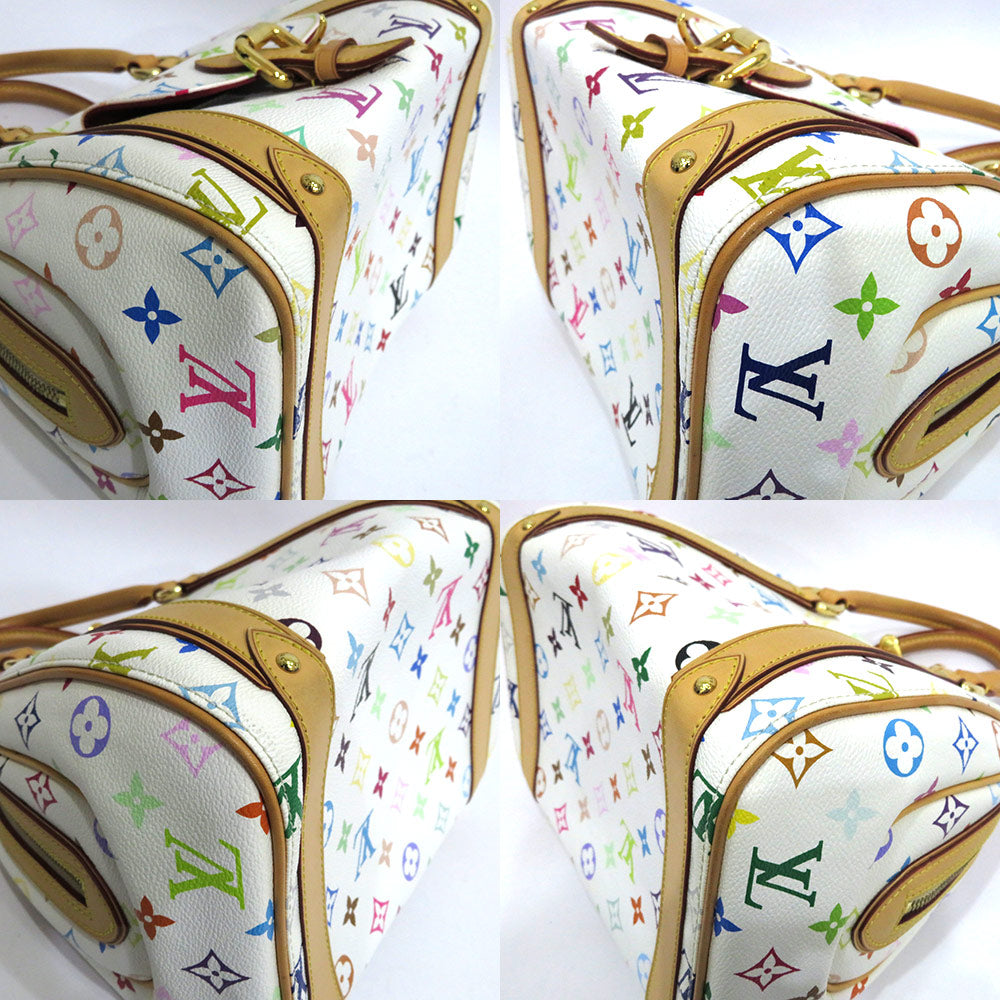 Louis Vuitton Monogram Priscilla Bag Multicolor White