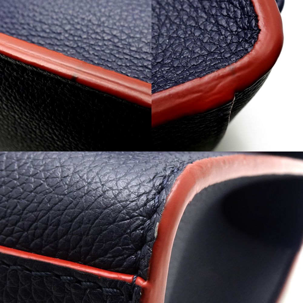 Louis Vuitton My Lock Me BB Calf Marine Rouge Shoulder Bag