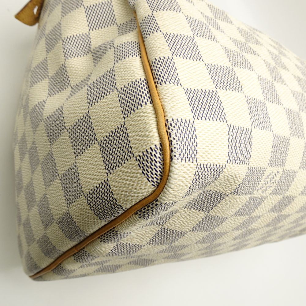 Louis Vuitton Damier Azur Speedy 30 Boston Bag