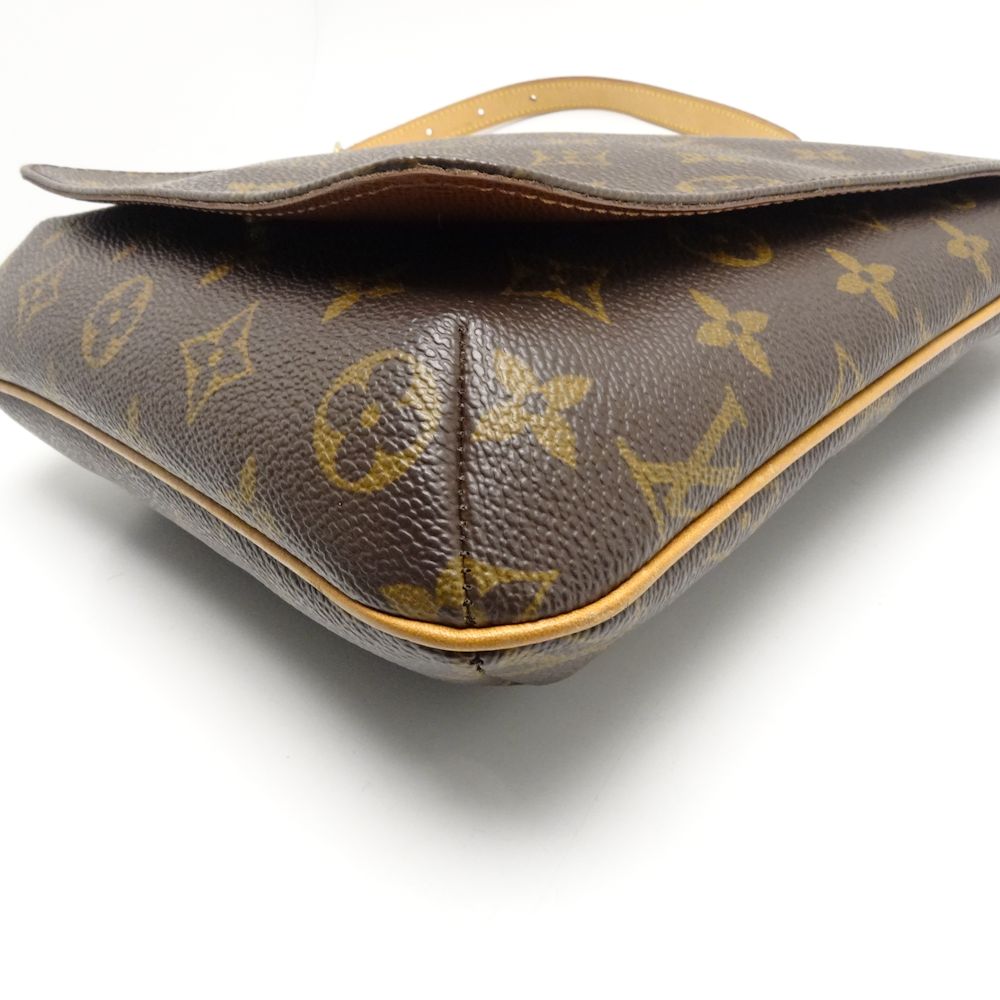 Louis Vuitton Monogram M tte Salsa Short Shoulder Bag Brown
