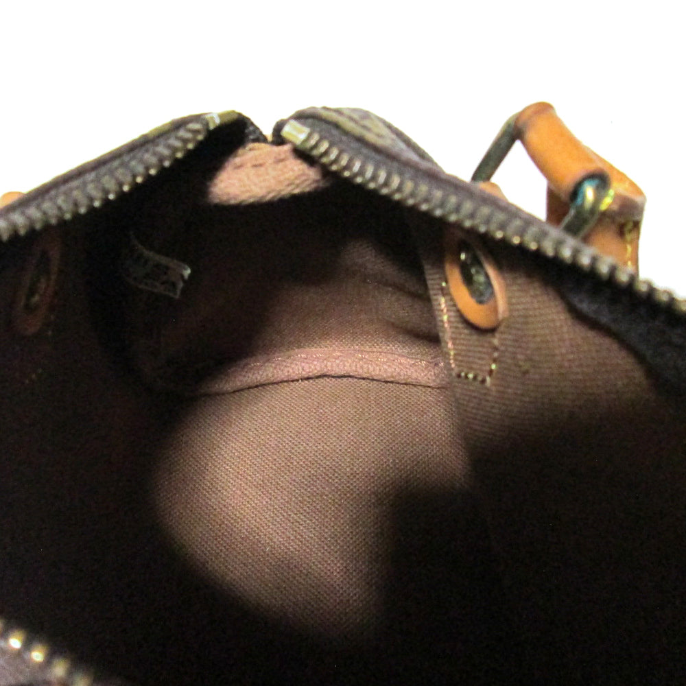 Louis Vuitton Monogram Mini Speedy Shoulder Bag Boston Bag