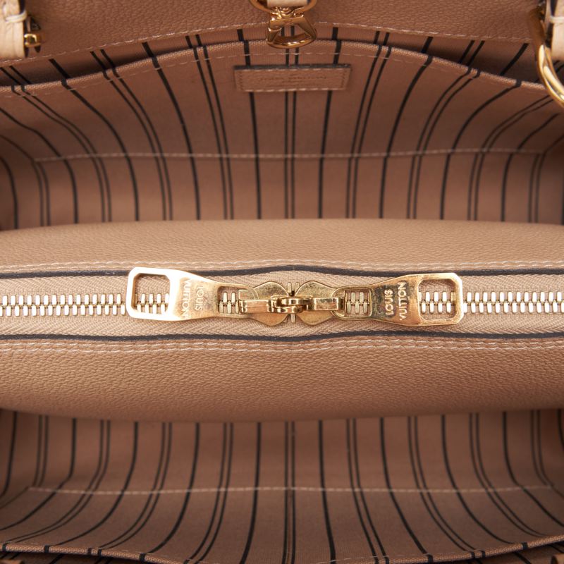 Louis Vuitton Monogram Implant Montaigne MM 2WAY Handbag