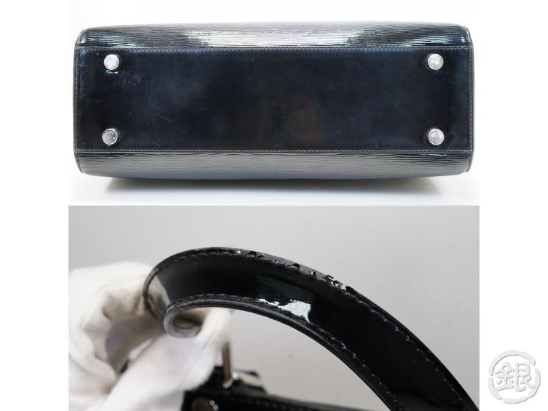 Louis Vuitton Epi Electric Black Blair GM 2 Way Handbag Shoulder Bag