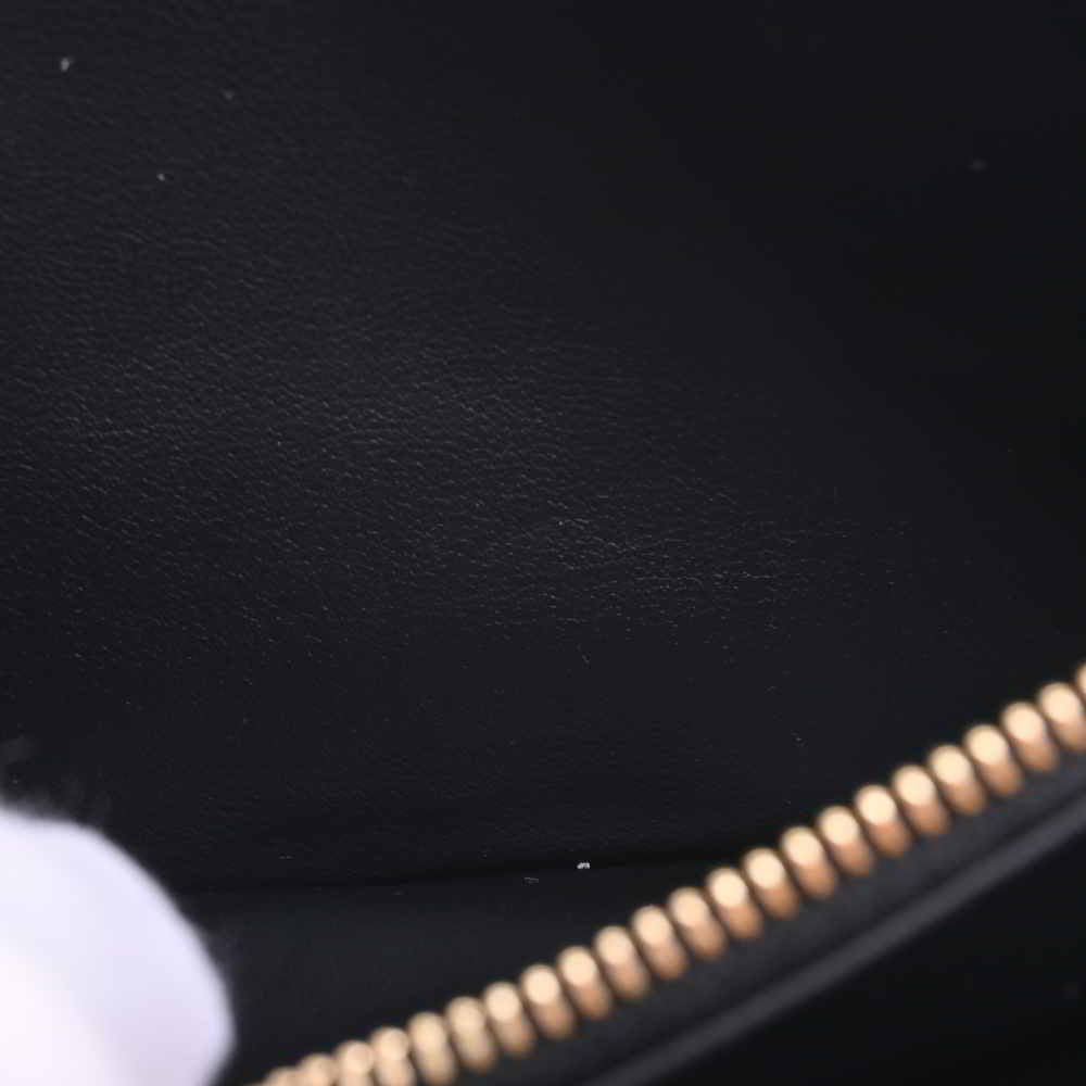 Louis Vuitton Monogram Emboss Lamb Leather Zippy Wallet Long Wallet