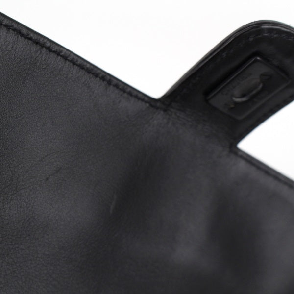 Chanel Tote Bag Calf Coco Mark Black