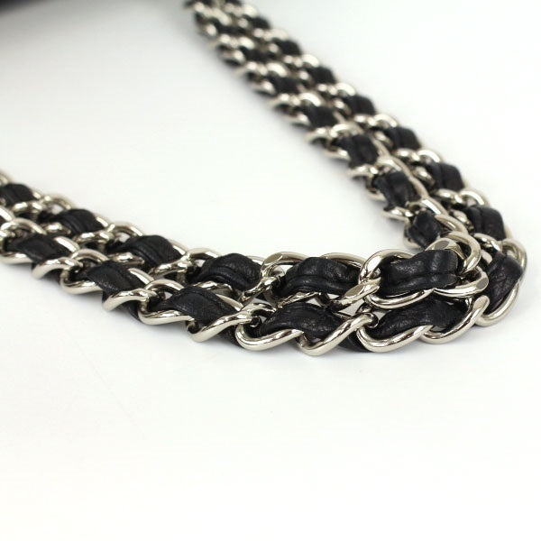 Chanel Chain Shoulder Bag Lambskin Black