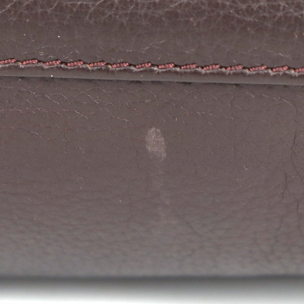 Chanel Coco Mark Boston Bag Calfskin Brown