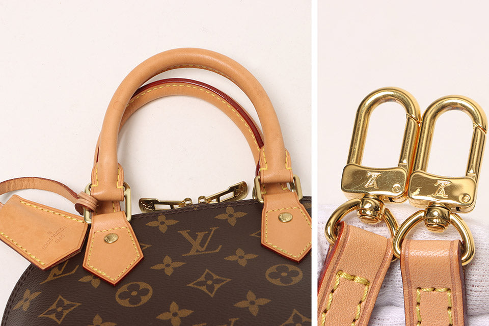 Louis Vuitton Monogram Alma BB 2 Way Bag