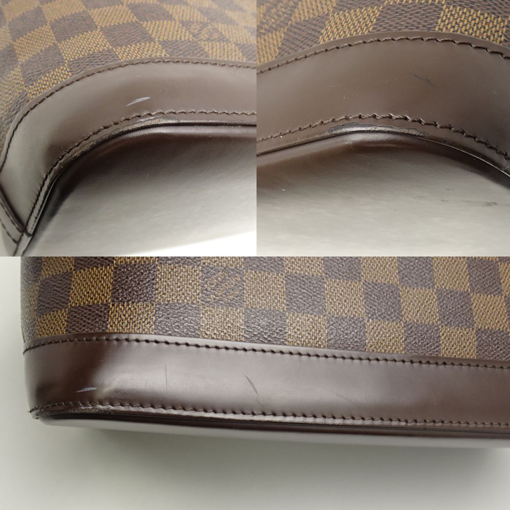 Louis Vuitton Damier Alma Ebene Handbag