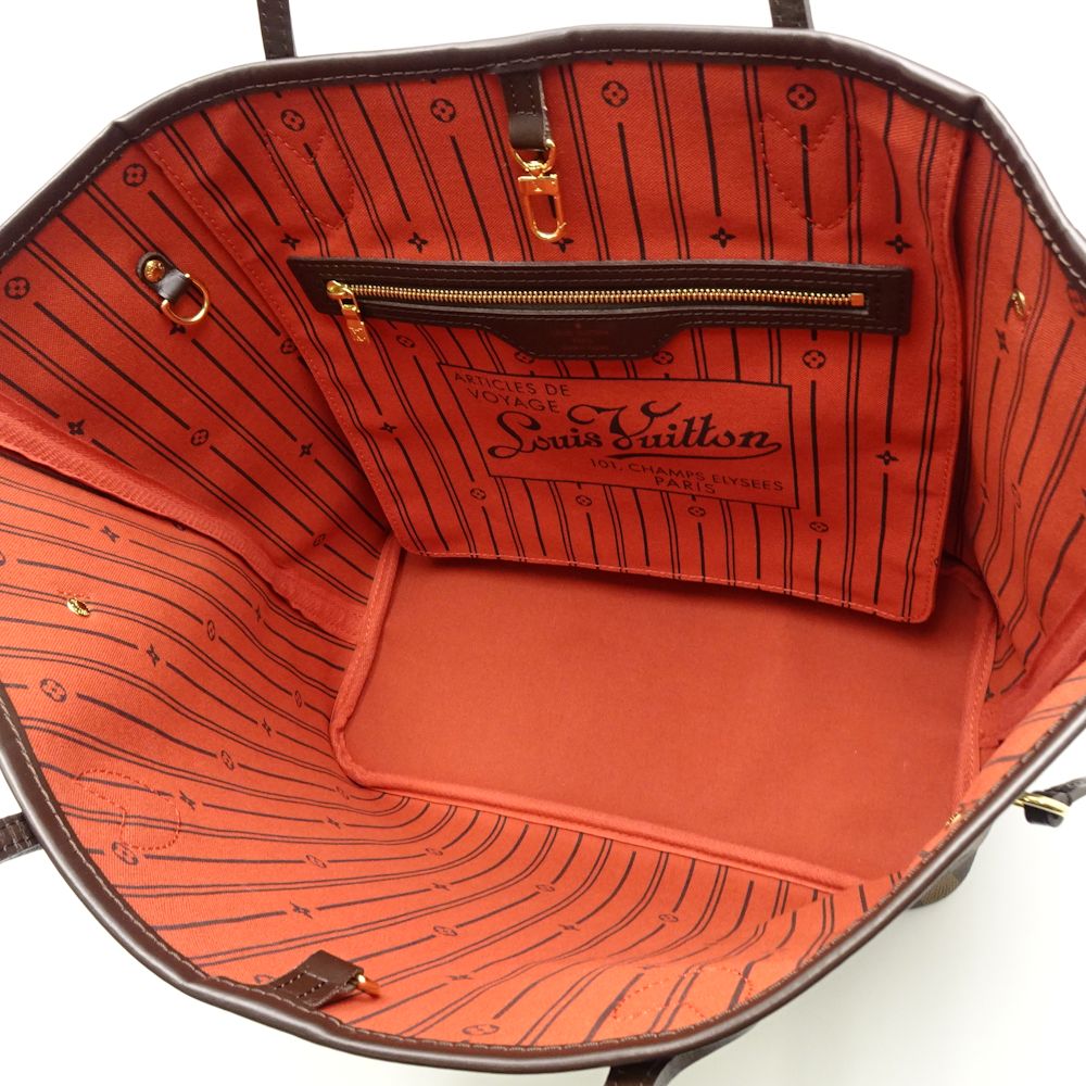 Louis Vuitton Damier Neverfull MM Ebene Tote Bag