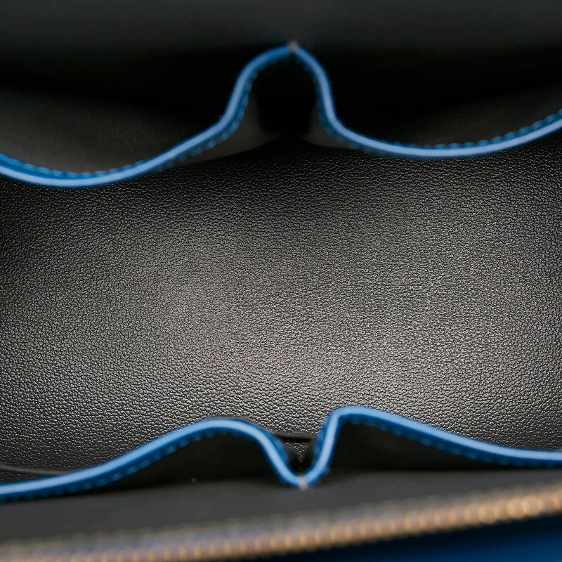 Louis Vuitton Epi Riviera Handbag Toledo Blue Leather