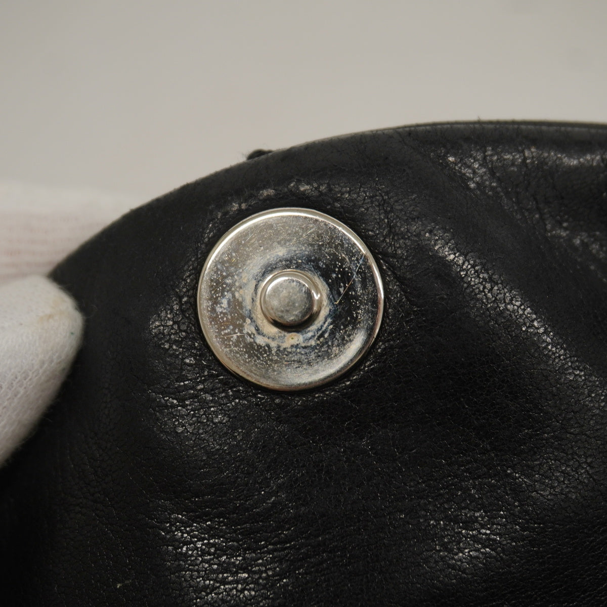 Chanel Handbag Matelasse Lambskin Black