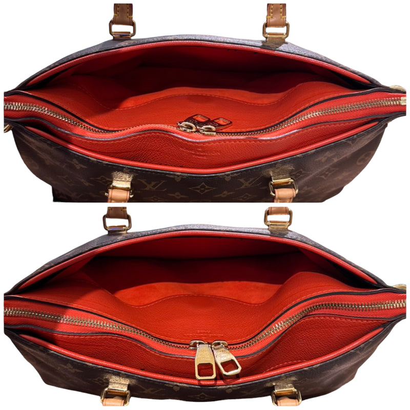 Louis Vuitton Pallas Brown Monogram Handbag