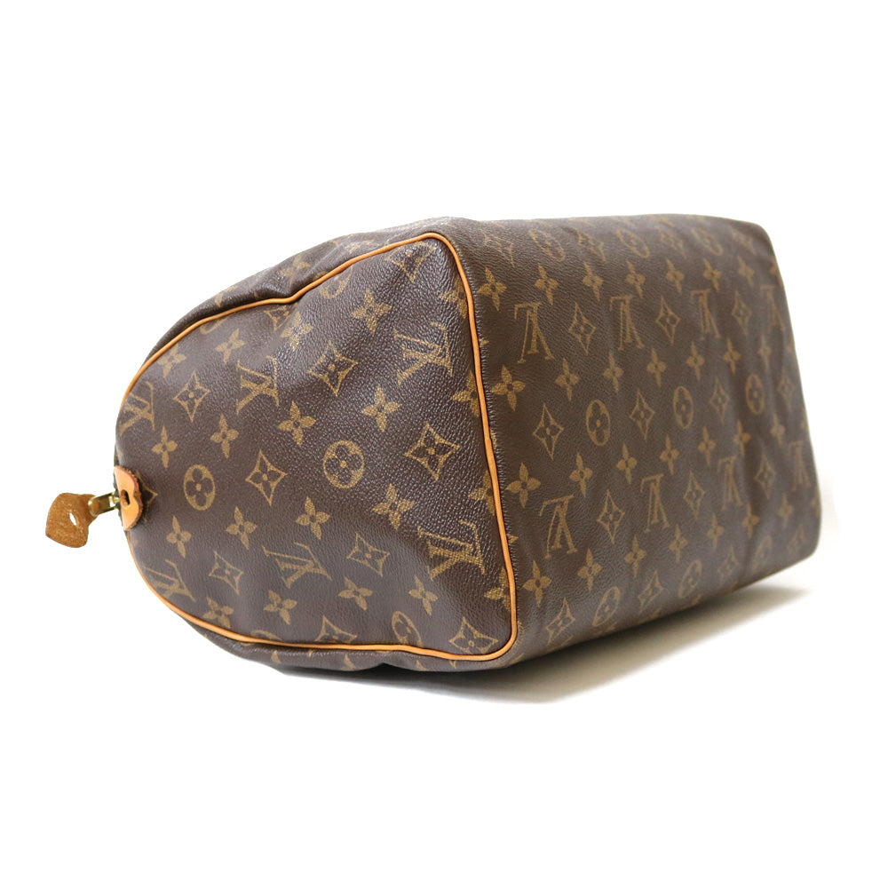 Louis Vuitton Speedy 30 Monogram Handbag Brown