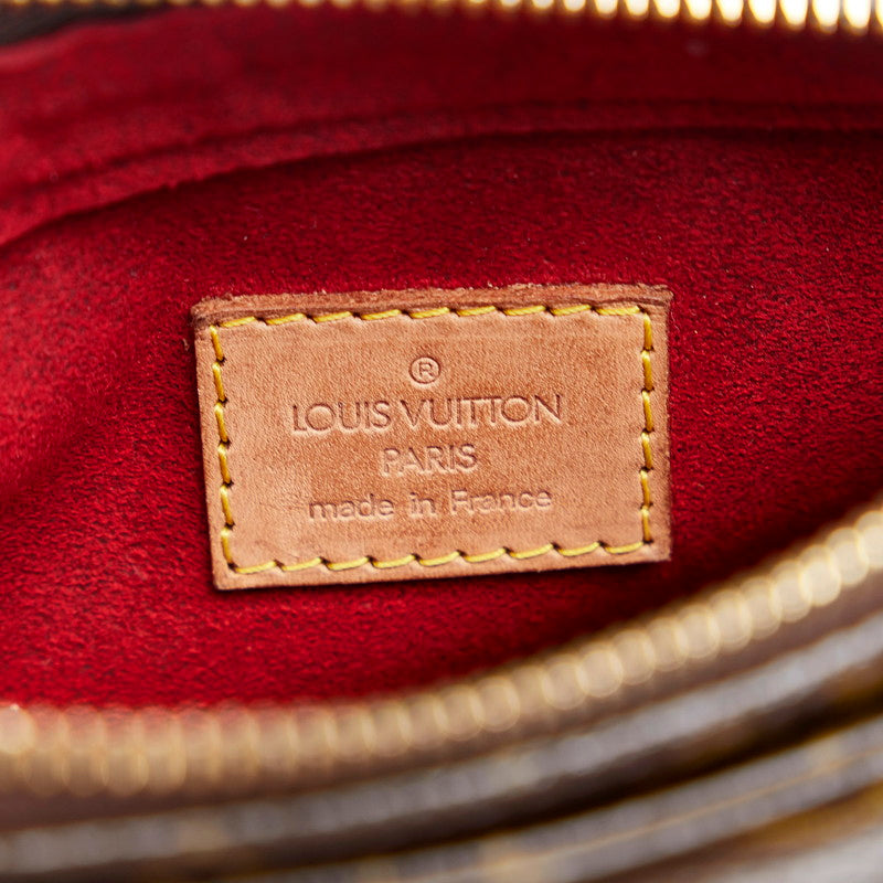 Louis Vuitton Monogram Viva Cite PM Shoulder Bag Brown