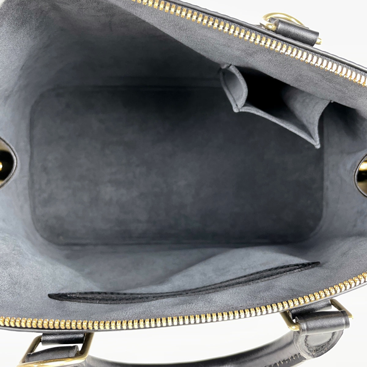 Louis Vuitton Alma Handbag Epi Noir Black