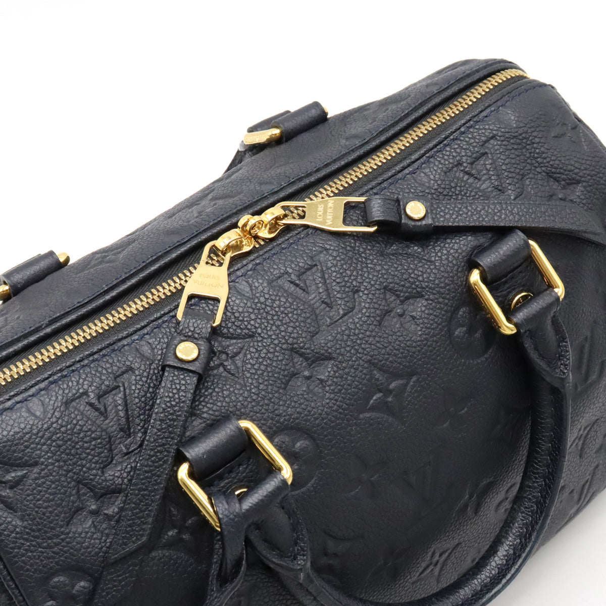 Louis Vuitton Implant Speedy Bandouliere 25 Shoulder Anfini Navy