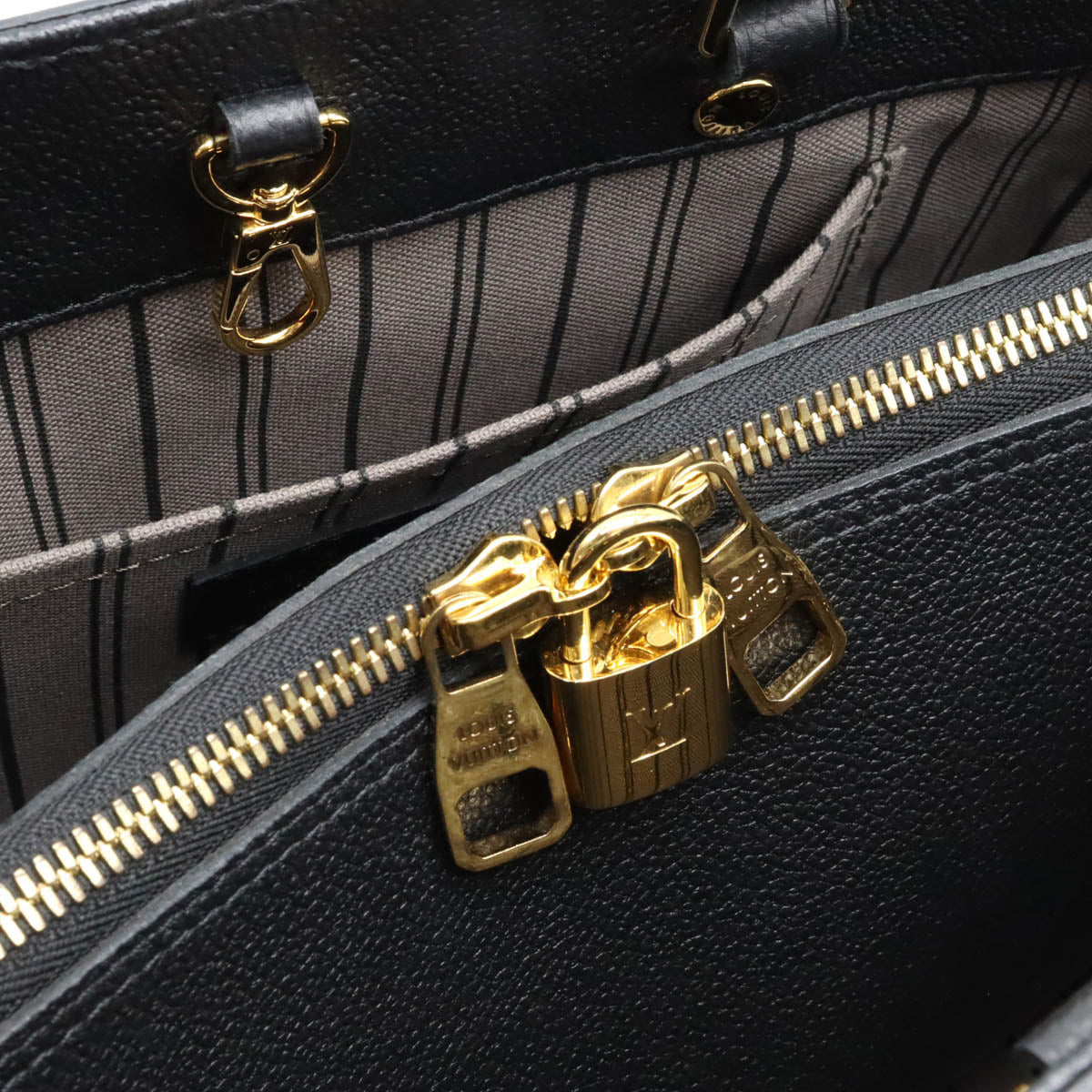 Louis Vuitton Monogram Emplant Montaigne BB Handbag