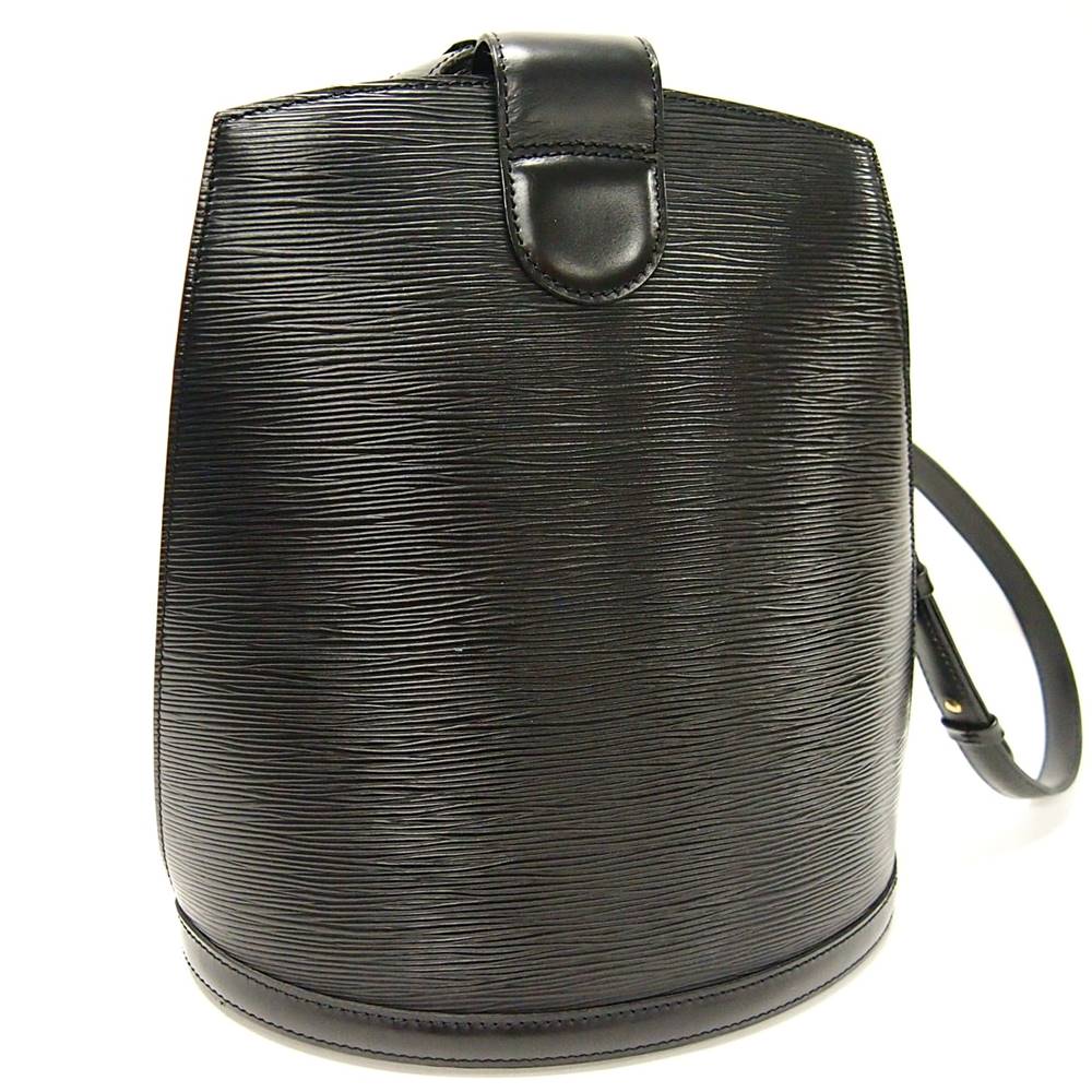 Louis Vuitton Epi Cluny Black Noir Shoulder Bag Shawl