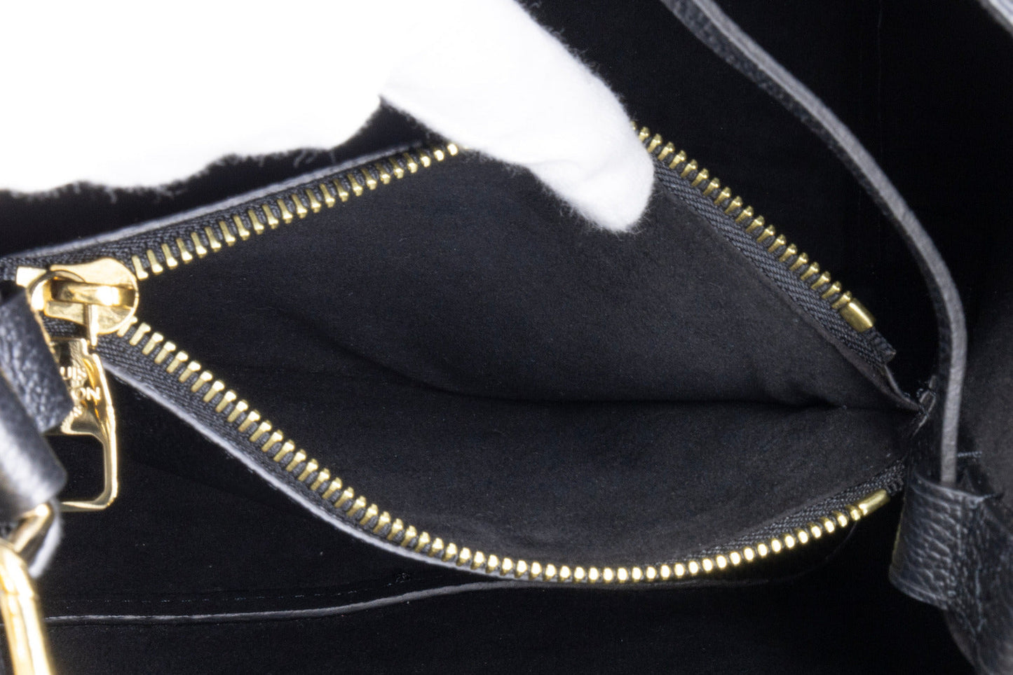 Louis Vuitton Neonoe Monogram Implant Leather Black