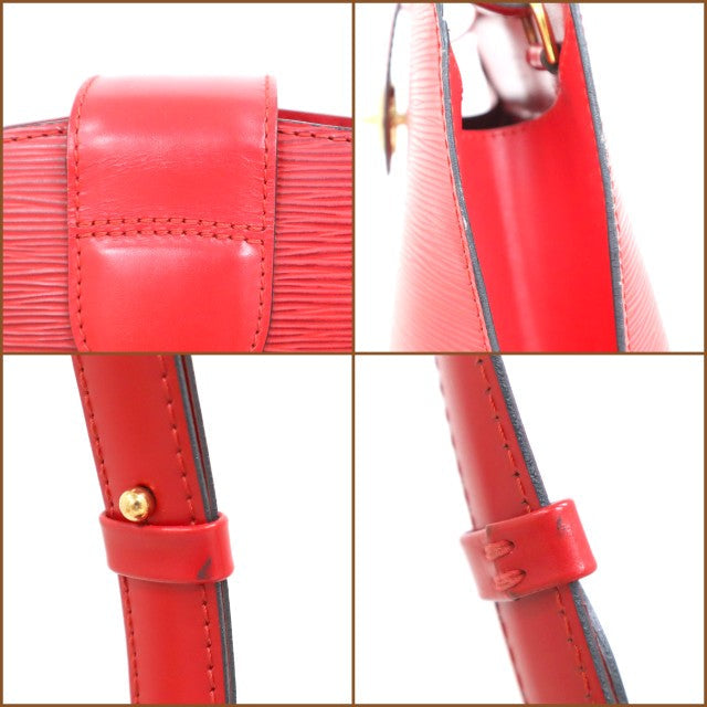Louis Vuitton Cline Shoulder Bag Castilian Red Epi