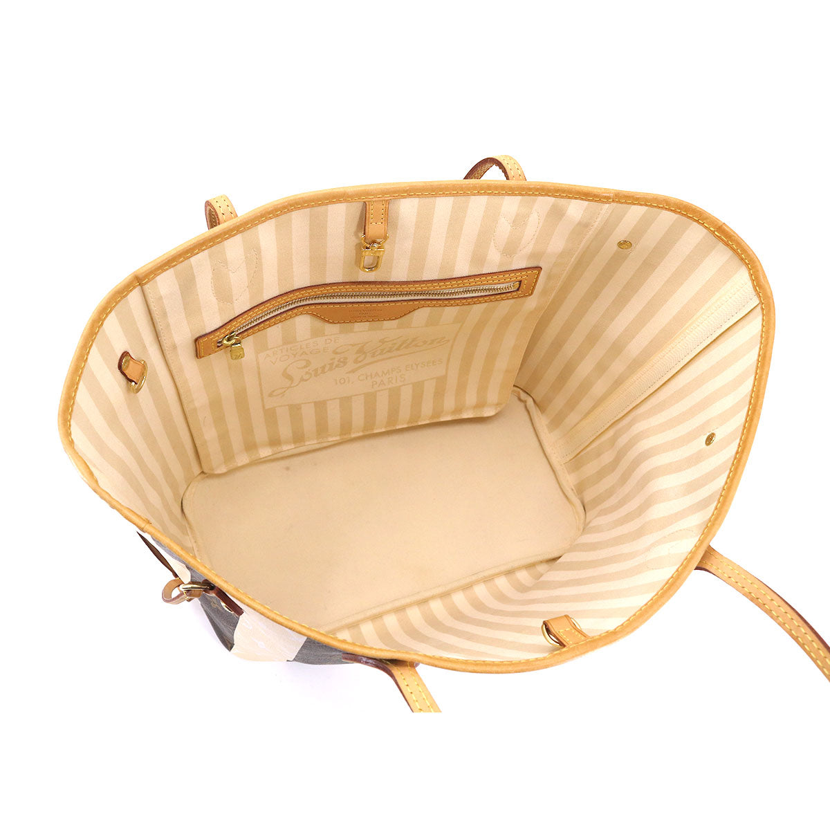 Louis Vuitton Monogram Rayleur Neverfull MM Tote Bag
