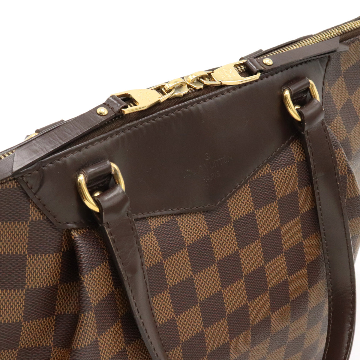 Louis Vuitton Damier Ebene Westminster PM Tote Shoulder Bag