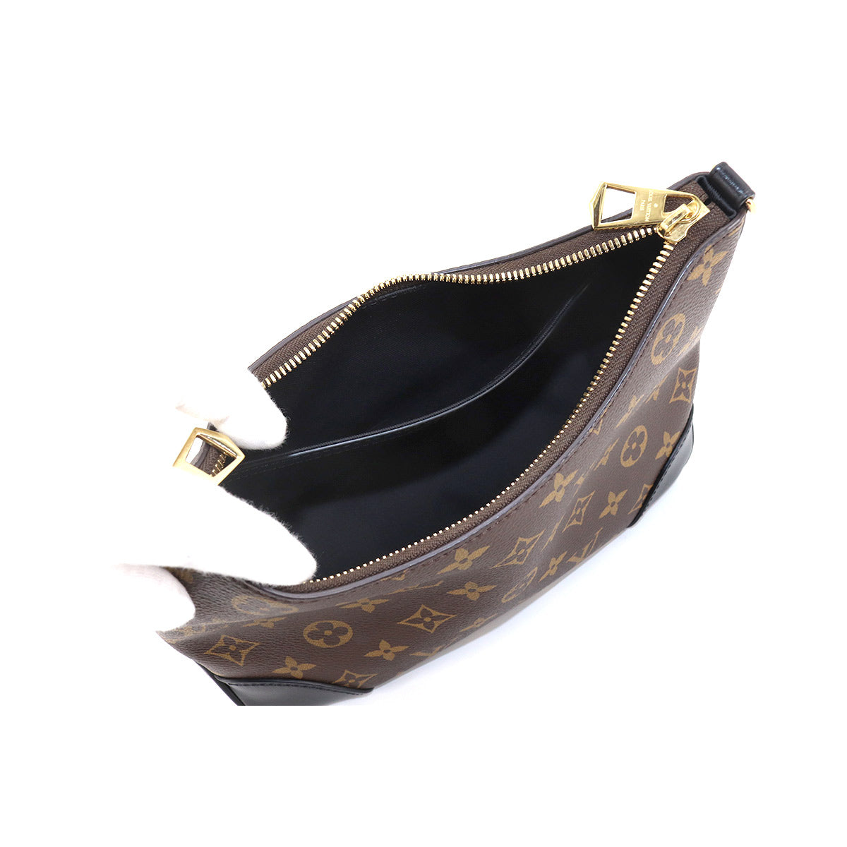 Louis Vuitton Monogram Boulogne NM 2 Way Shoulder Bag Noir