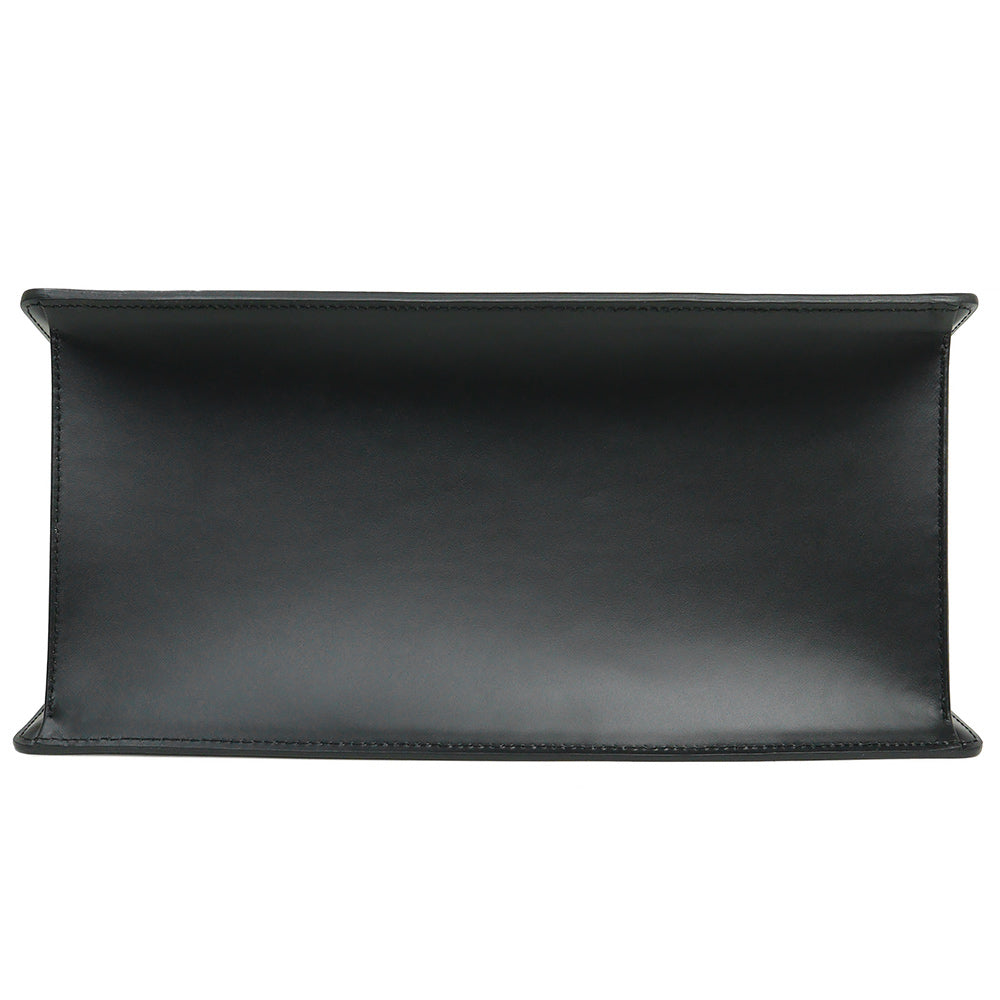 Louis Vuitton Riviera Handbag Epi Leather Noir Black