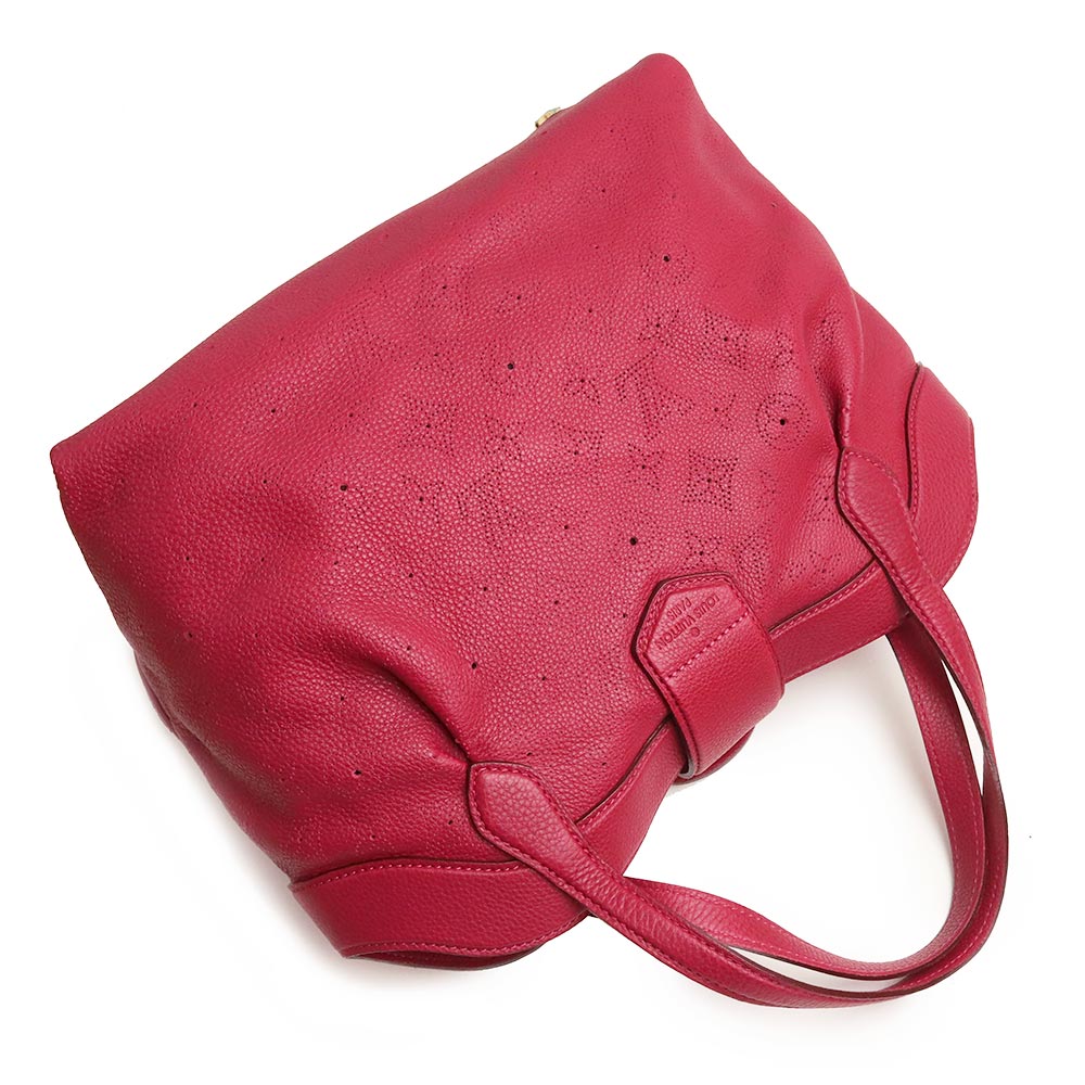 Louis Vuitton Mahina Leather Cirrus PM Shoulder Bag Red