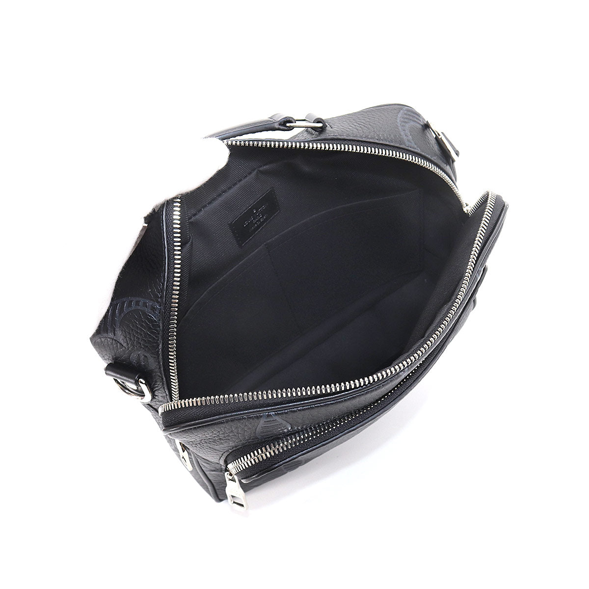 Louis Vuitton Monogram Giant Flight Case Shoulder Bag Taurillon Shadow Noir