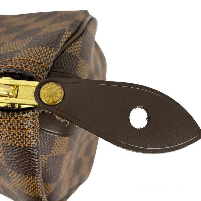 Louis Vuitton Speedy Boston Bag Damier Ebene Canvas Brown