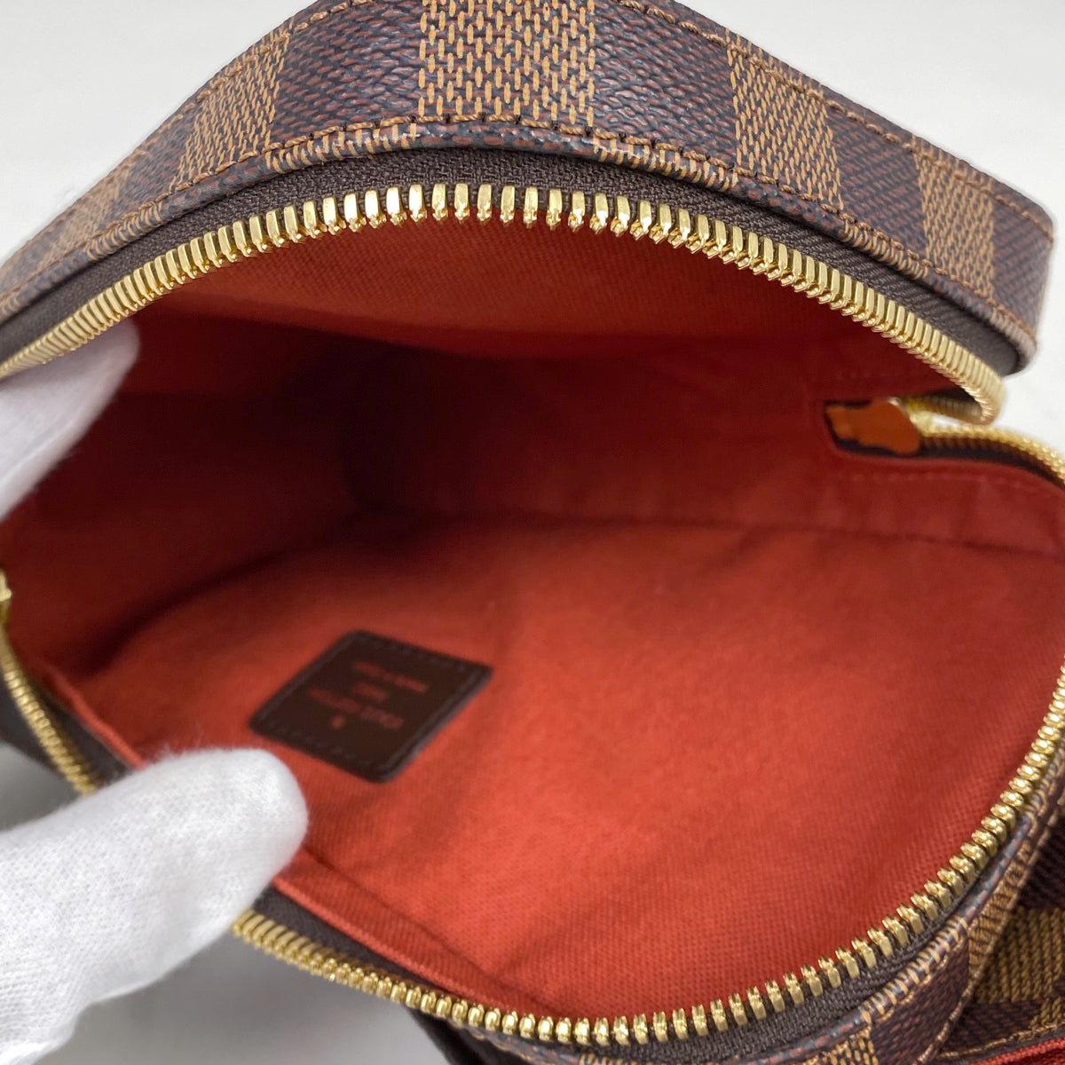 Louis Vuitton Jeronimos Waist Bag Shoulder Bag Body Bag Damier Brown