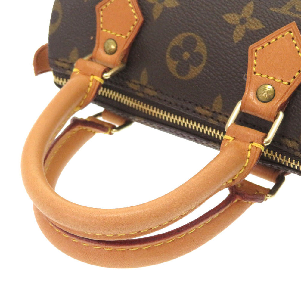 Louis Vuitton Monogram Mini Speedy 2 Way Handbag