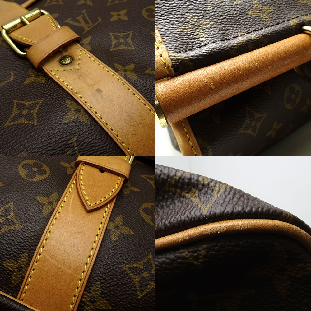 Louis Vuitton Monogram Saccious Brown 2WAY Bag Travel Bag