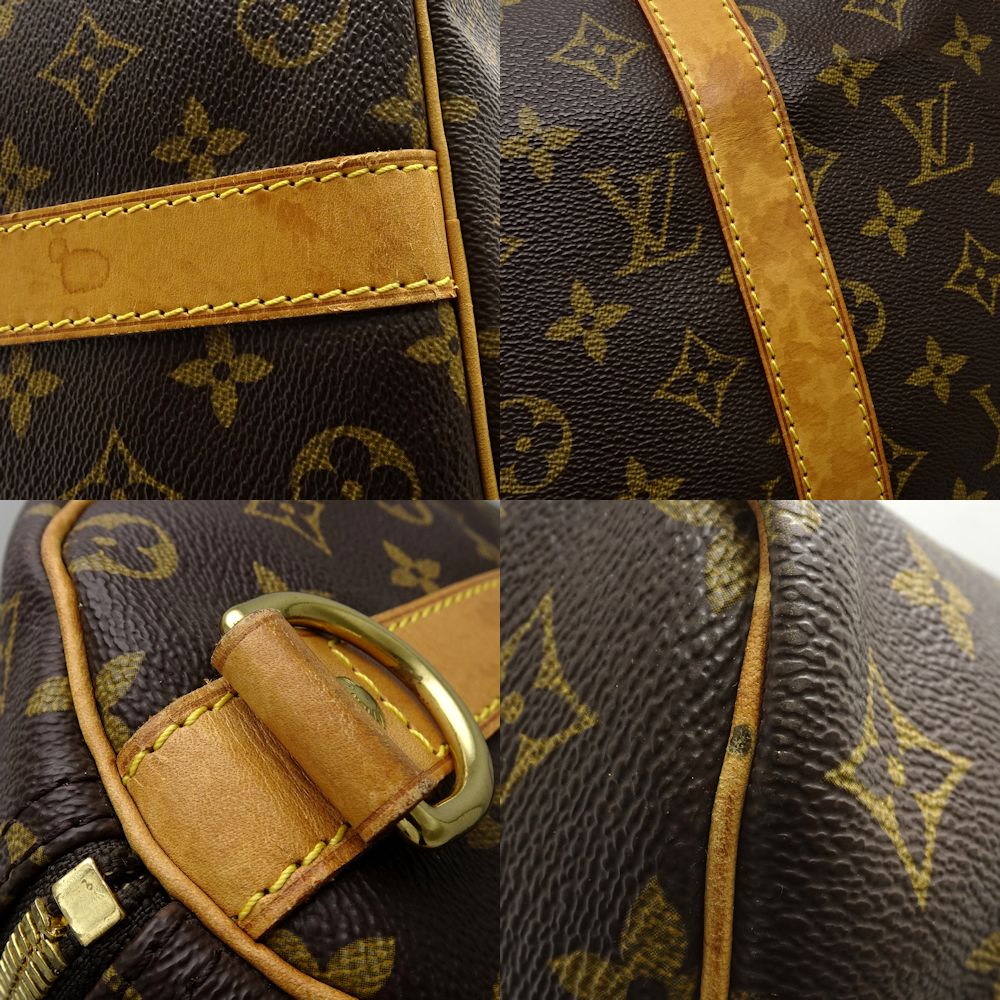 Louis Vuitton Monogram Keepall Bandouliere 50 Brown Boston Bag