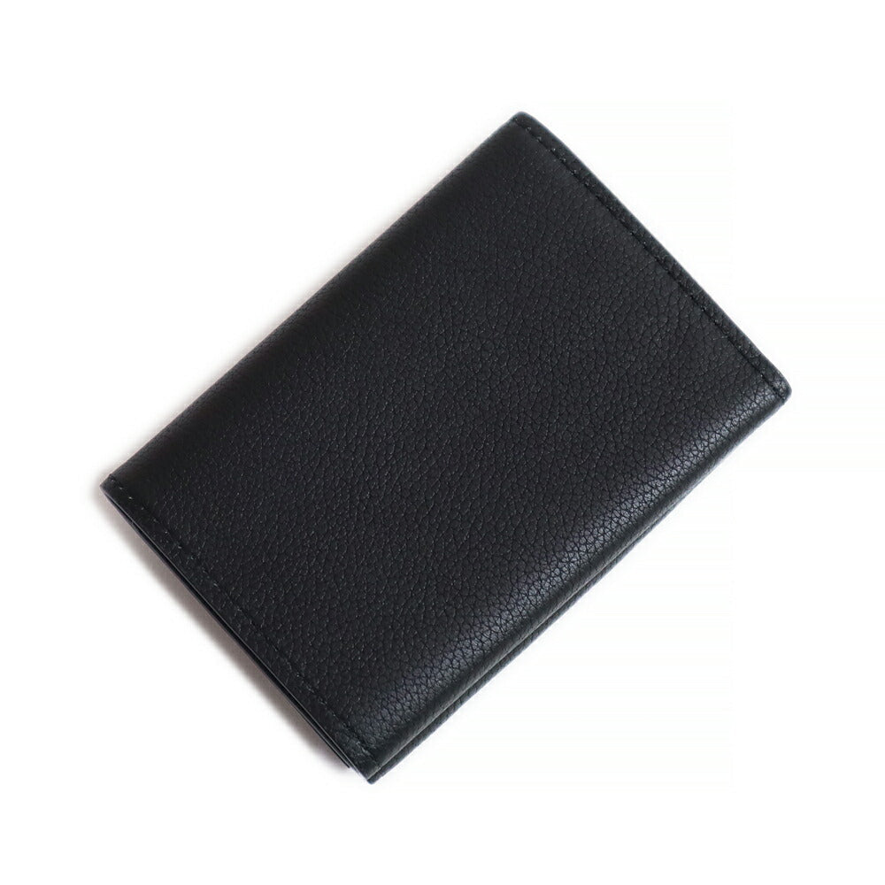 Louis Vuitton Portefeuille Lock Mini Compact Tri-fold Wallet Calf Leather Noir Black