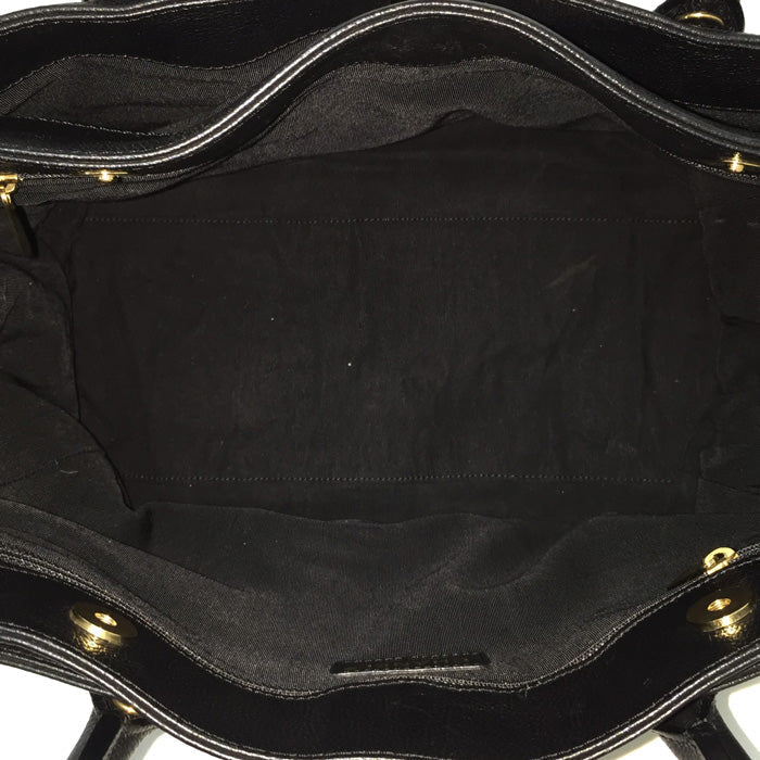 Chanel Caviar Skin Executive 2way Tote Bag Black