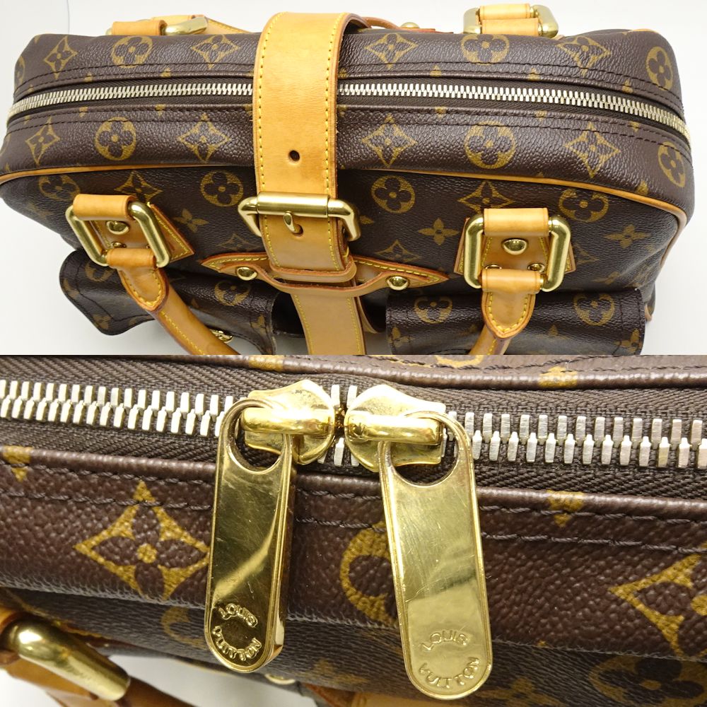 Louis Vuitton Monogram Manhattan GM Brown Handbag