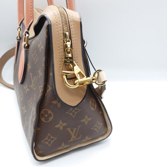 Louis Vuitton Tuileries Tote Handbag Shoulder Bag Monogram Brown