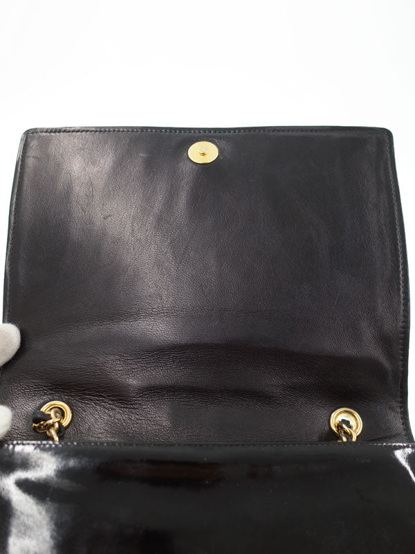 Chanel Matelasse Chain Shoulder Bag Black