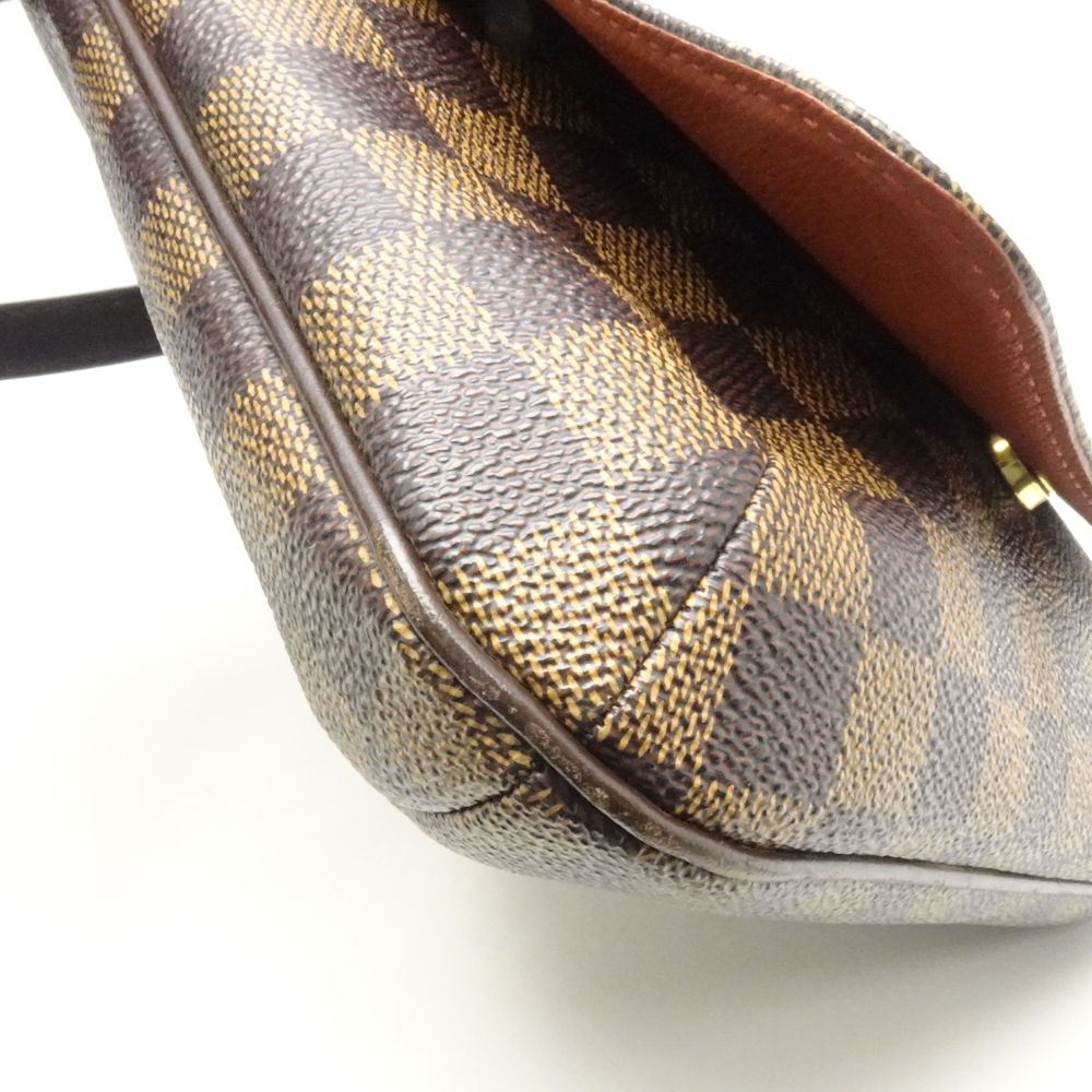 Louis Vuitton  Damier M tte Salsa Ebene Diagonal Shoulder Brown