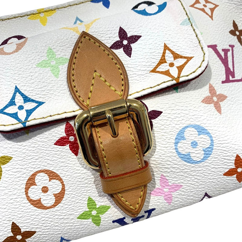 Louis Vuitton  Eliza Multicolor Monogram Shoulder Bag White