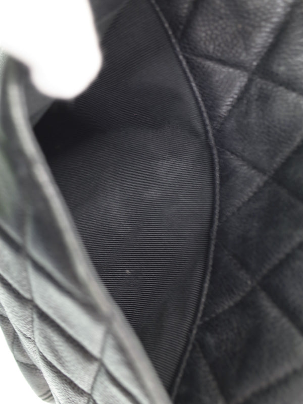 Chanel Matelasse Shoulder Bag Black