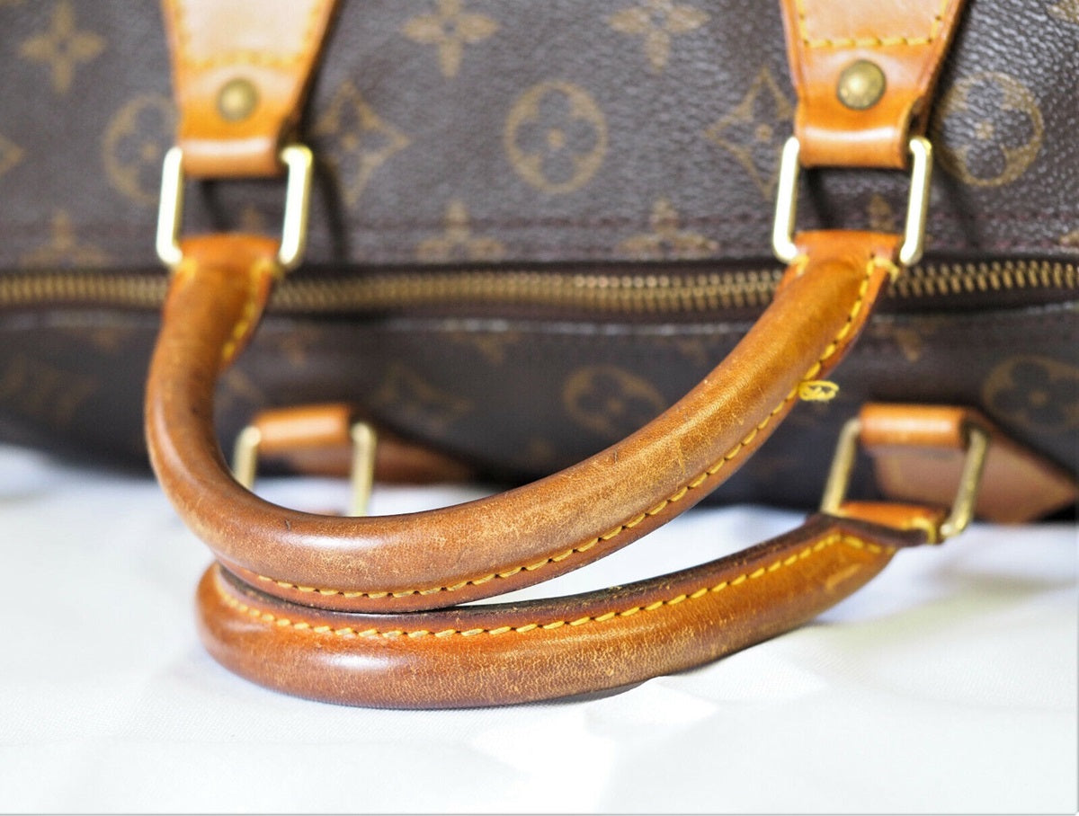 Louis Vuitton Speedy 30 Monogram Brown Handbag