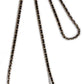 Chanel Mini Matelasse Push Lock Chain Shoulder Caviar Skin Gold Hardware