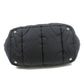 Prada Tessuto Bomber Leather 2WAY Hand Bag NERO Black BN2771