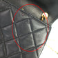 Chanel Mini Matelasse Chain Shoulder Bag Black