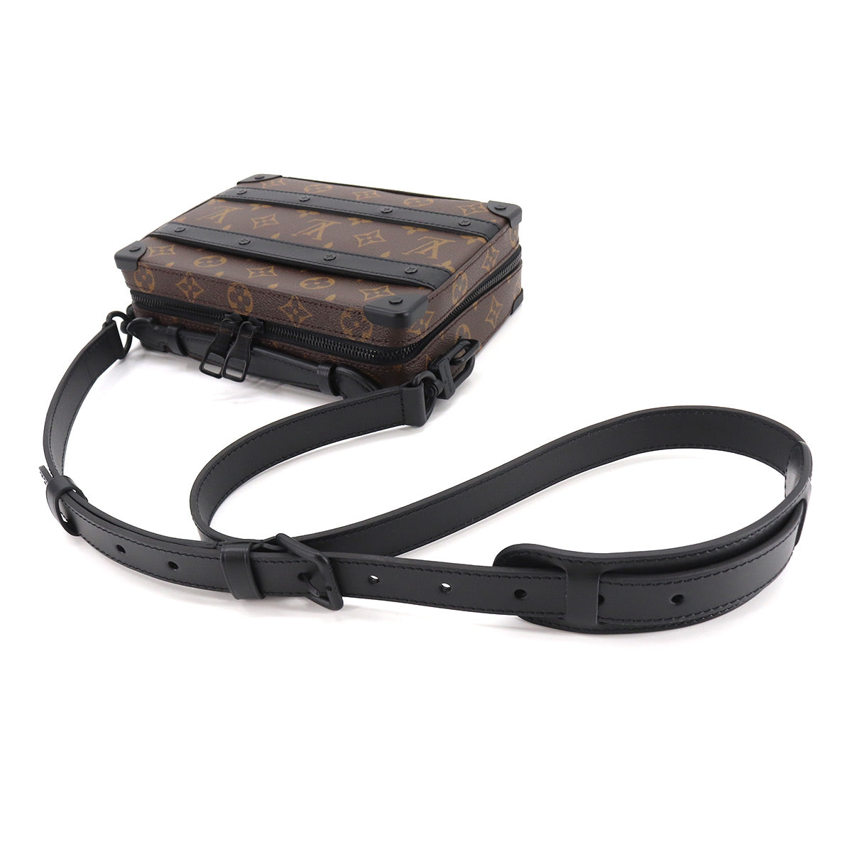 Louis Vuitton Monogram Macassar Handle Soft Trunk Shoulder Bag